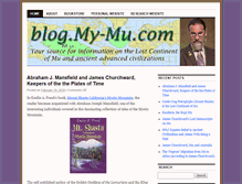 Tablet Screenshot of blog.my-mu.com